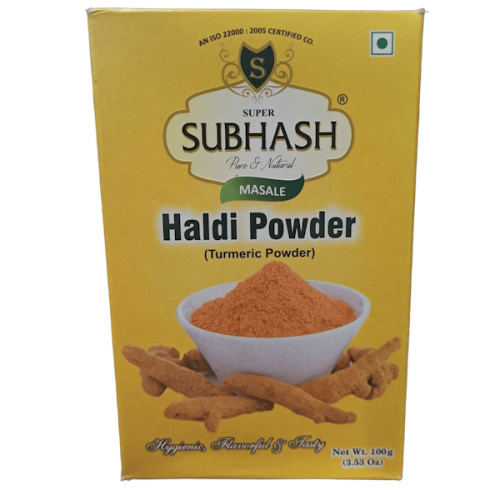 Куркума молотая ( Haldi / Turmeric powder), 100 гр, Subhash